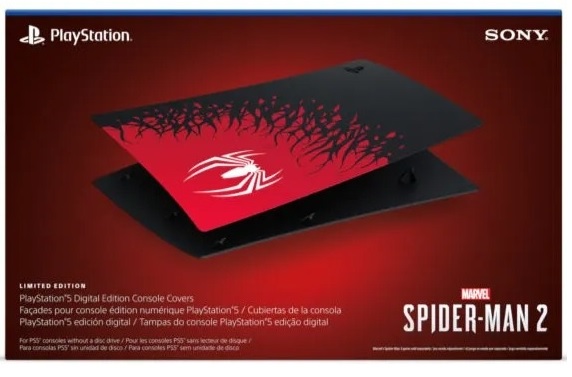 PlayStation 5 Digital Edition Console Covers – Marvel’s Spider-Man 2 Limited Edition