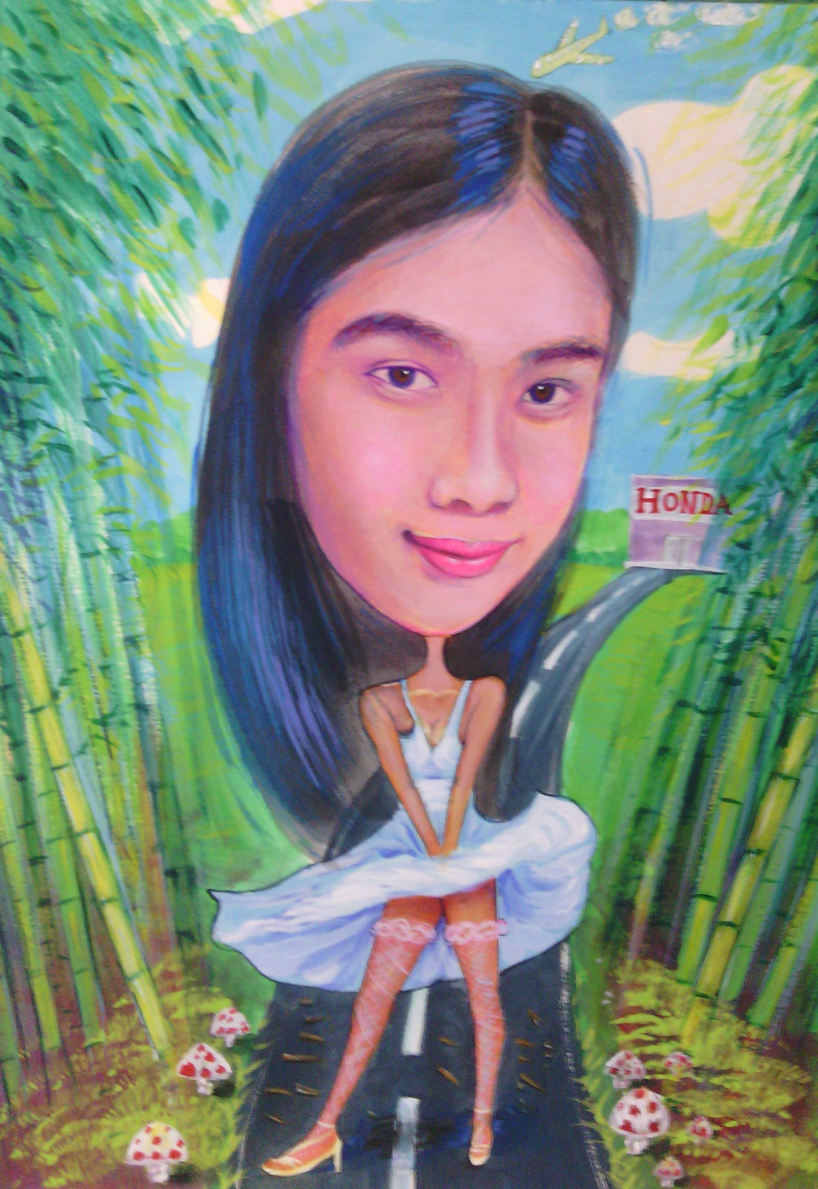 ภาพล้อน่ารัก