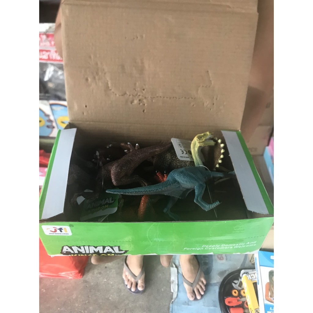 S60467 ของเล่นเด็กโมเดทไดโนเสาร์ 6 ตัว ไดโนเสาร์เล่นมือ ปลีกกล่องละ sale