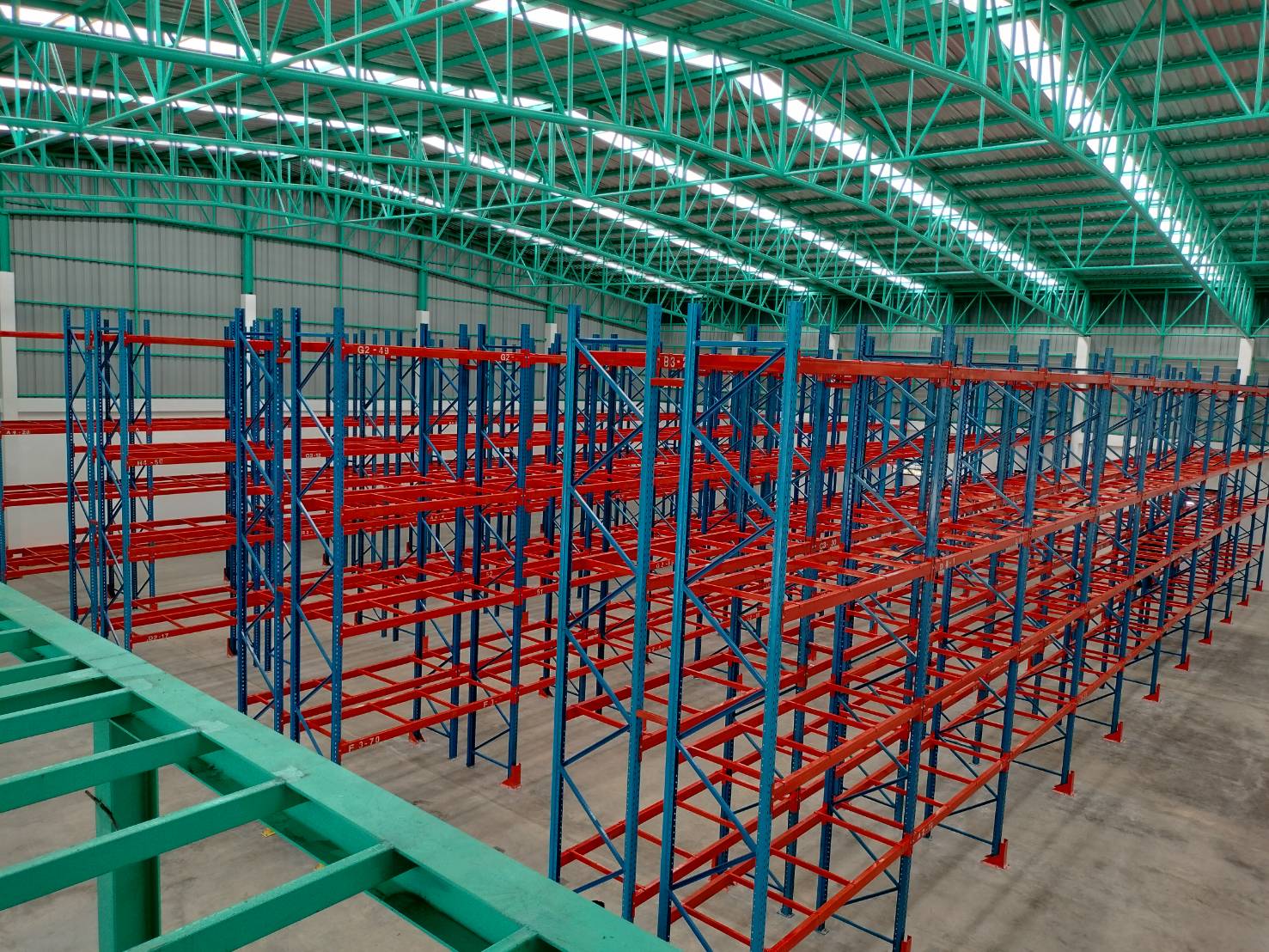 ชั้นเหล็กวางพาเลท Pallet Rackมือสอง