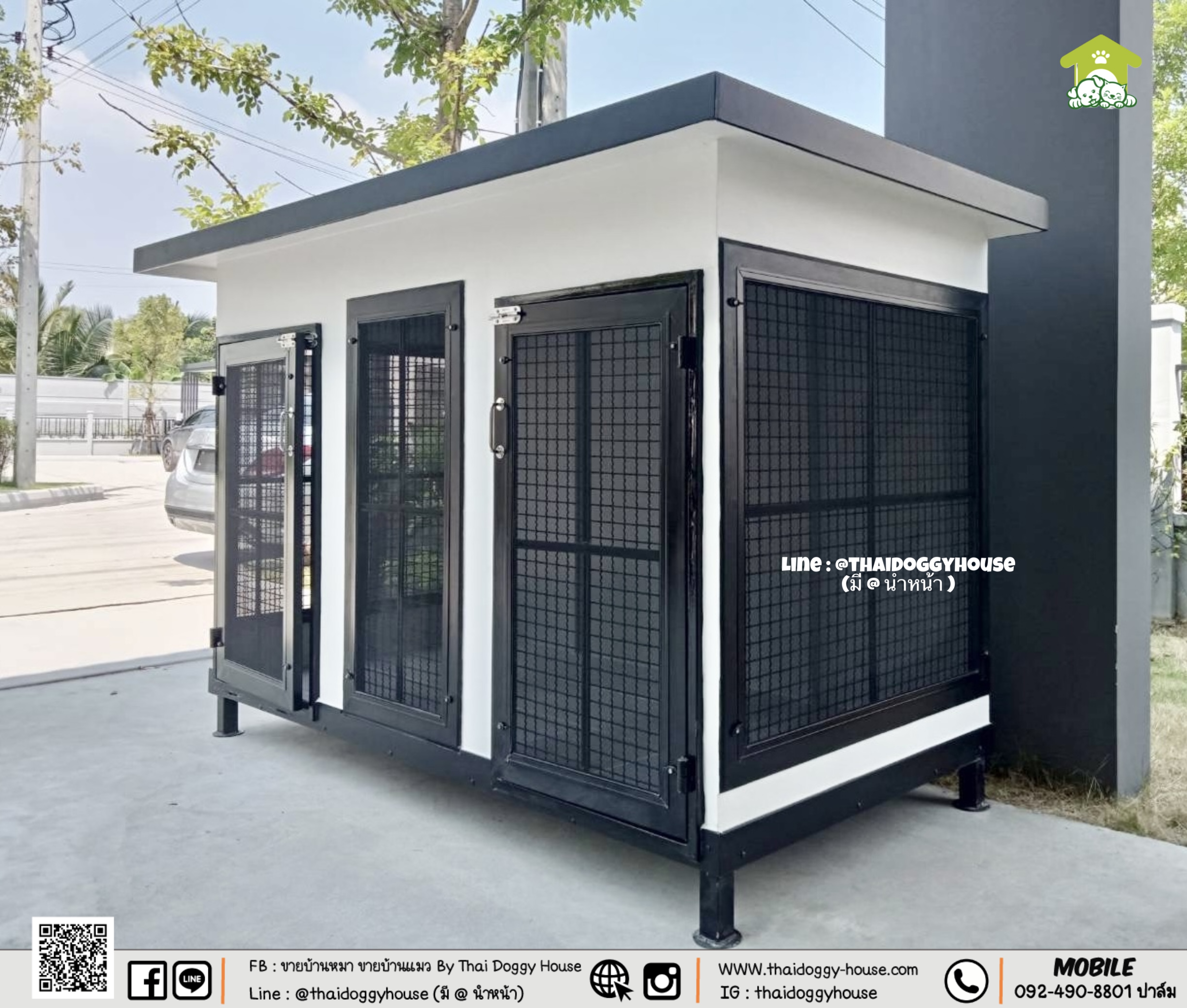 บ้านหมา บ้านแมว " 𝐁𝐎𝐗 𝐒𝐓𝐘𝐋𝐄 𝐁𝐘 𝐓𝐇𝐀𝐈 𝐃𝐎𝐆𝐆𝐘 𝐇𝐎𝐔𝐒𝐄 " &#x