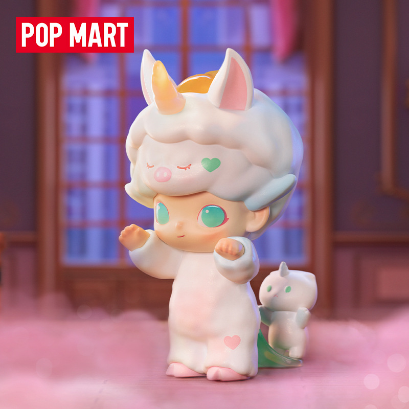 POPMART DIMOO No Sleep Tonight Series Figures Trendy Creative Blind Box Gift ยกเซ็ท