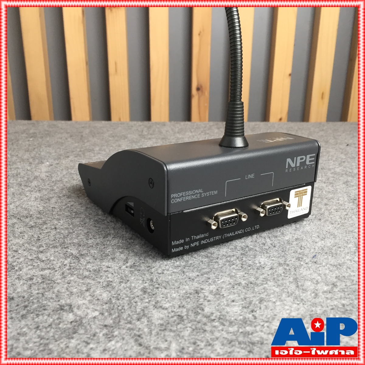 NPE CF-50DR (L) ไมค์ผู้ร่วมก้านยาว 60ซม. CF50DR CF 50 DR ไมค์ชุมประชุม ไมค์ผู้ร่วมประชุม ไมค์ตั้งโต๊ะ ชุดประชุม เอไอ-ไพศาล