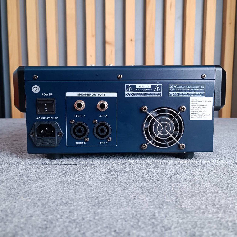 NTS PMX304 POWER MIXER เอ็นทีเอส PMX-304 PMX 304 เพาเวอร์ มิกเซอร์ POWERMIXER มิกมีแอมป์ ขับลำโพงได้เเลย เอไอ-ไพศาล