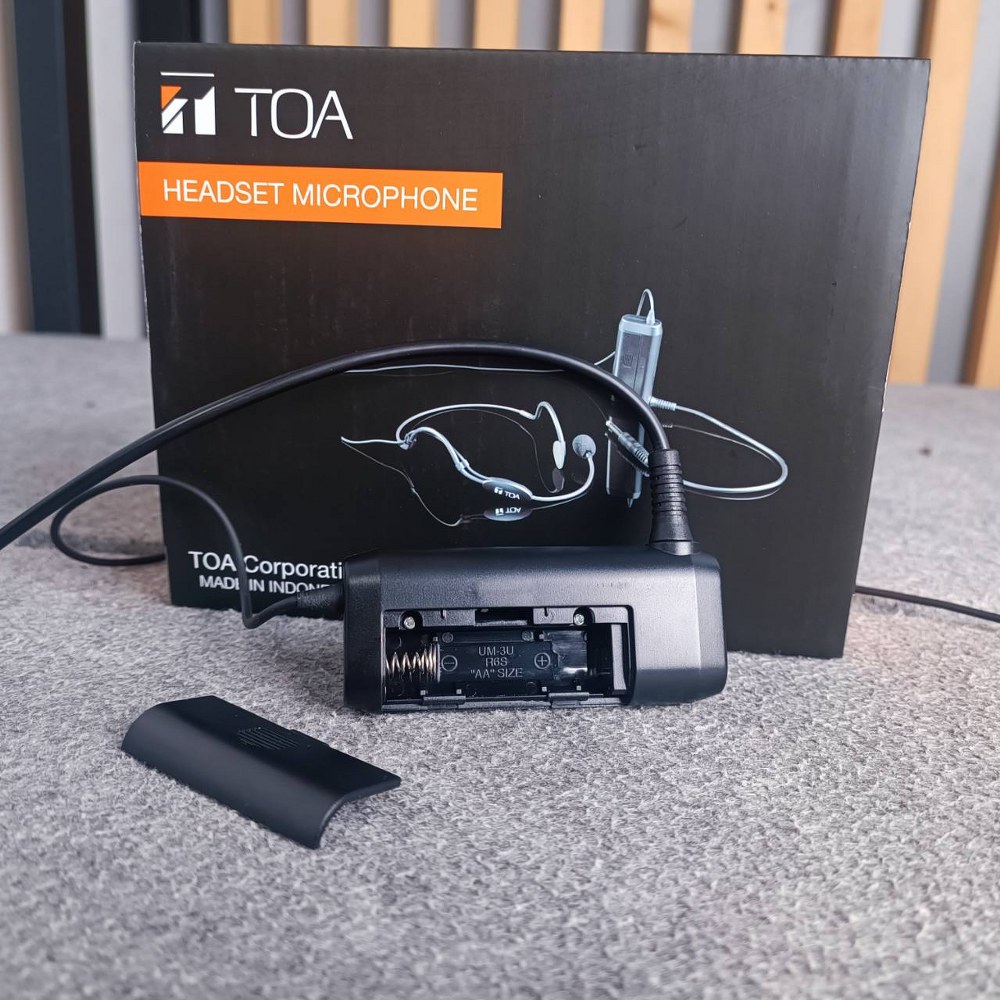 TOA EM-371HS-AS ไมค์คาดศรีษะ ไมค์ลอย คาดศีรษะ ไมโครโฟนคอนเดนเซอร์ Headphone Microphone EM 371HS AS EM371HSAS เอไอ-ไพศาล