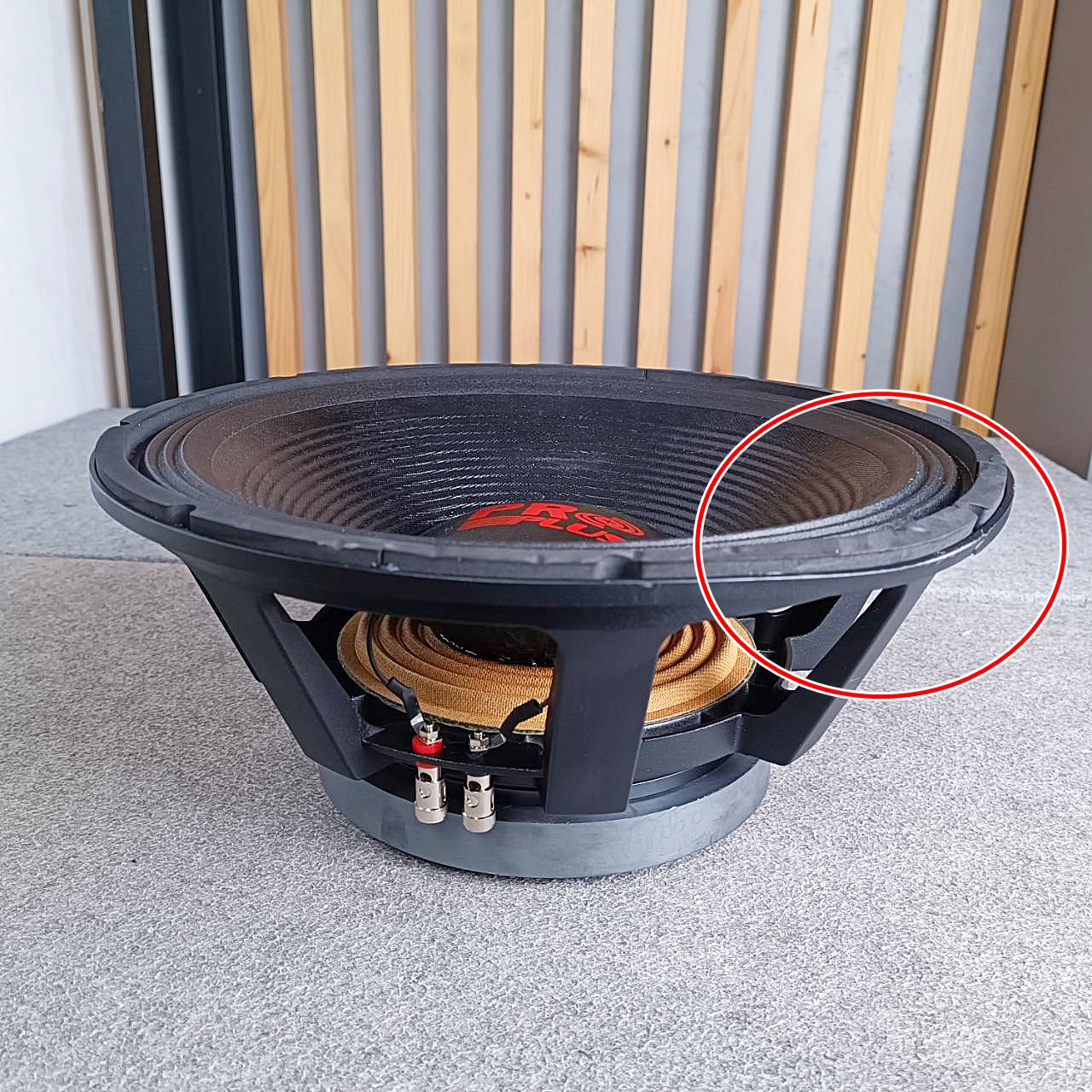 สินค้าเสียหายจากการขนส่ง PROPLUS AN-551 ลำโพง15นิ้ว โครงหล่อ (ขอบแตก) โครงเหล็กหล่อ proplus ดอกลำโพง15นิ้ว วอยล์4นิ้ว AN551 AN 551 เอไอ-ไพศาล