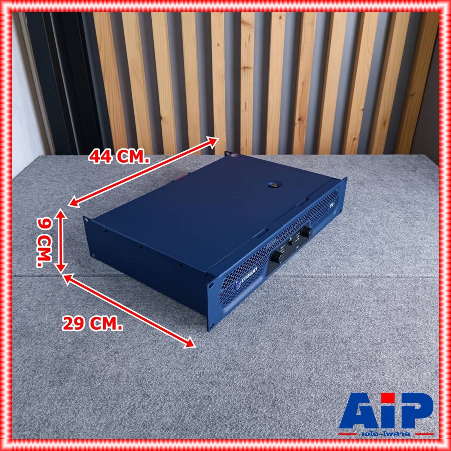 CROWN T-3 poweramp +++ เพาเวอร์แอมป์ พาเวอร์ คลาส H แอมป์ 2 แชนแนล แอมป์ขยาย เครื่องขยายเสียง เครื่องขยายเสียงแบบ 2 CH CROWN(คราวน์) T 3 T3 เอไอ-ไพศาล