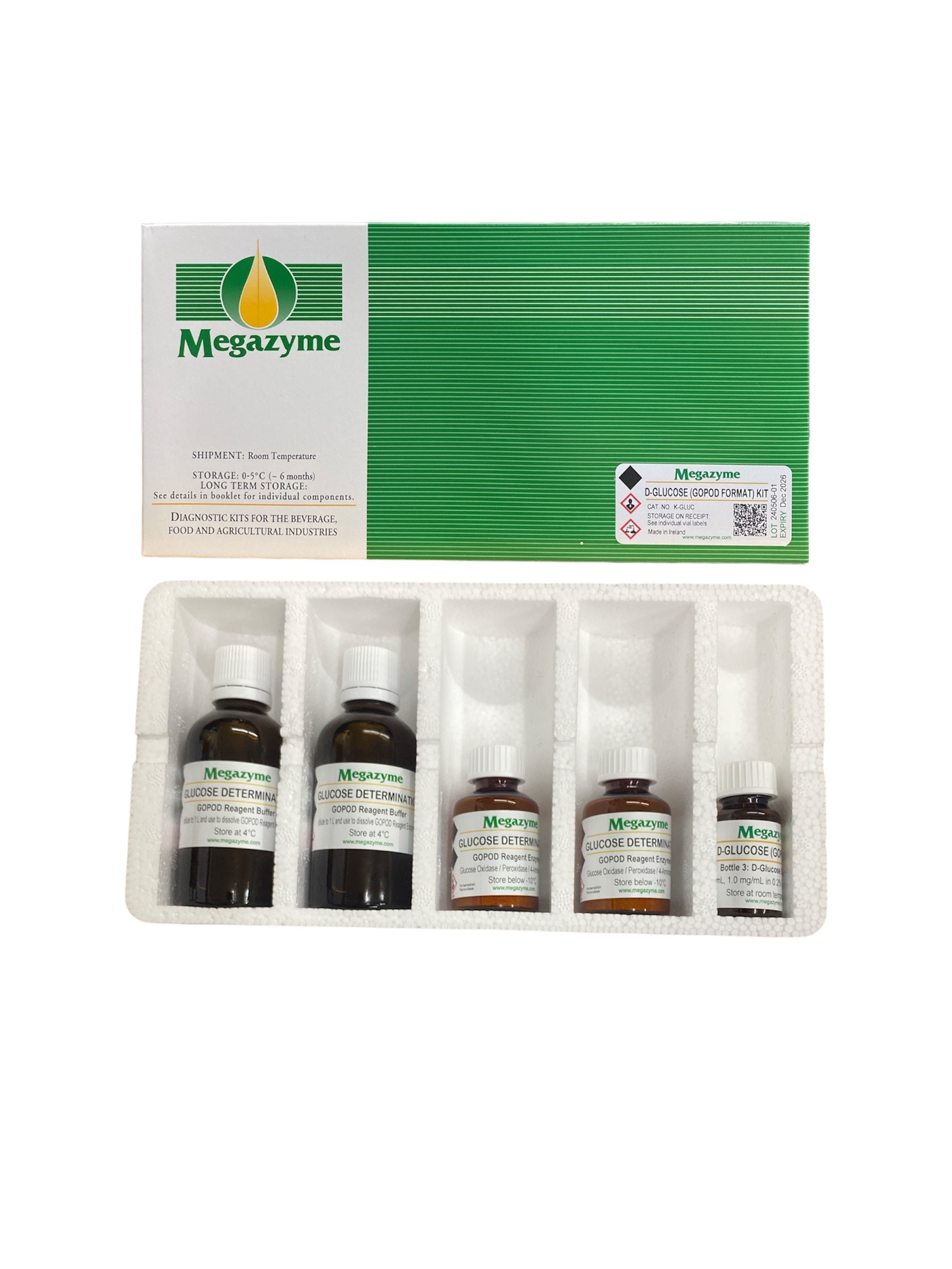 D-Glucose Assay Kit (GOPOD Format) 660 Assay Kit-Megazyme