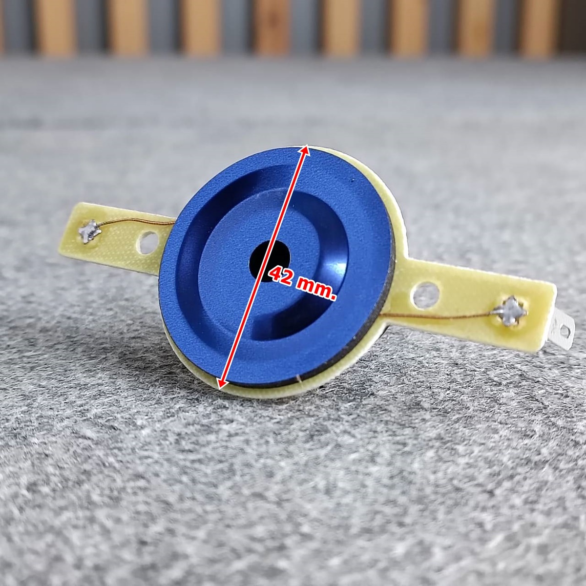 วอยซ์แหลมจานไทเทเนียมฟ้า VOICE วอยซ์ เสียงแหลม รถยนต์ วอยซ์ลำโพง แหลมจาน รุ่นพิเศษ ไทเทเนียม แท้ สีฟ้า ความต้านทาน 4 โอห์ม เอไอ-ไพศาล