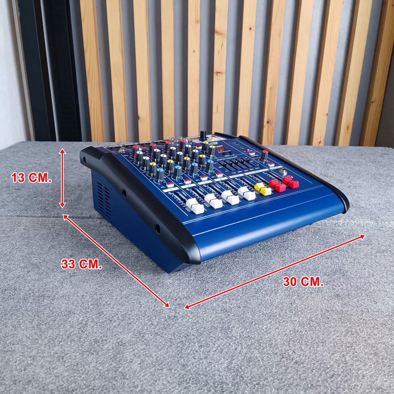 สินค้าใหม่ ลดล้างสต็อค Ceflar PMX4-150 POWERMIXER สีน้ำเงิน เพาเวอร์ มิกซ์เซอร์ บูลทูธ 4 CH PMX4 150 PMX4150 เอไอ-ไพศาล