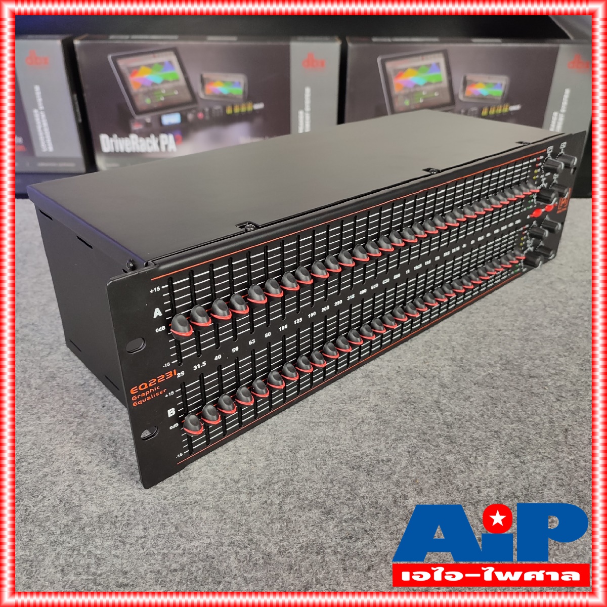 BETA THREE EQ-2231 EQ31BAND อีควอไลเซอร์ EQ 2231 EQตัวปรับแต่งเสียง สเตอริโอกราฟฟิกอีควอไลเซอร์ เครื่องปรับแต่งเสียง