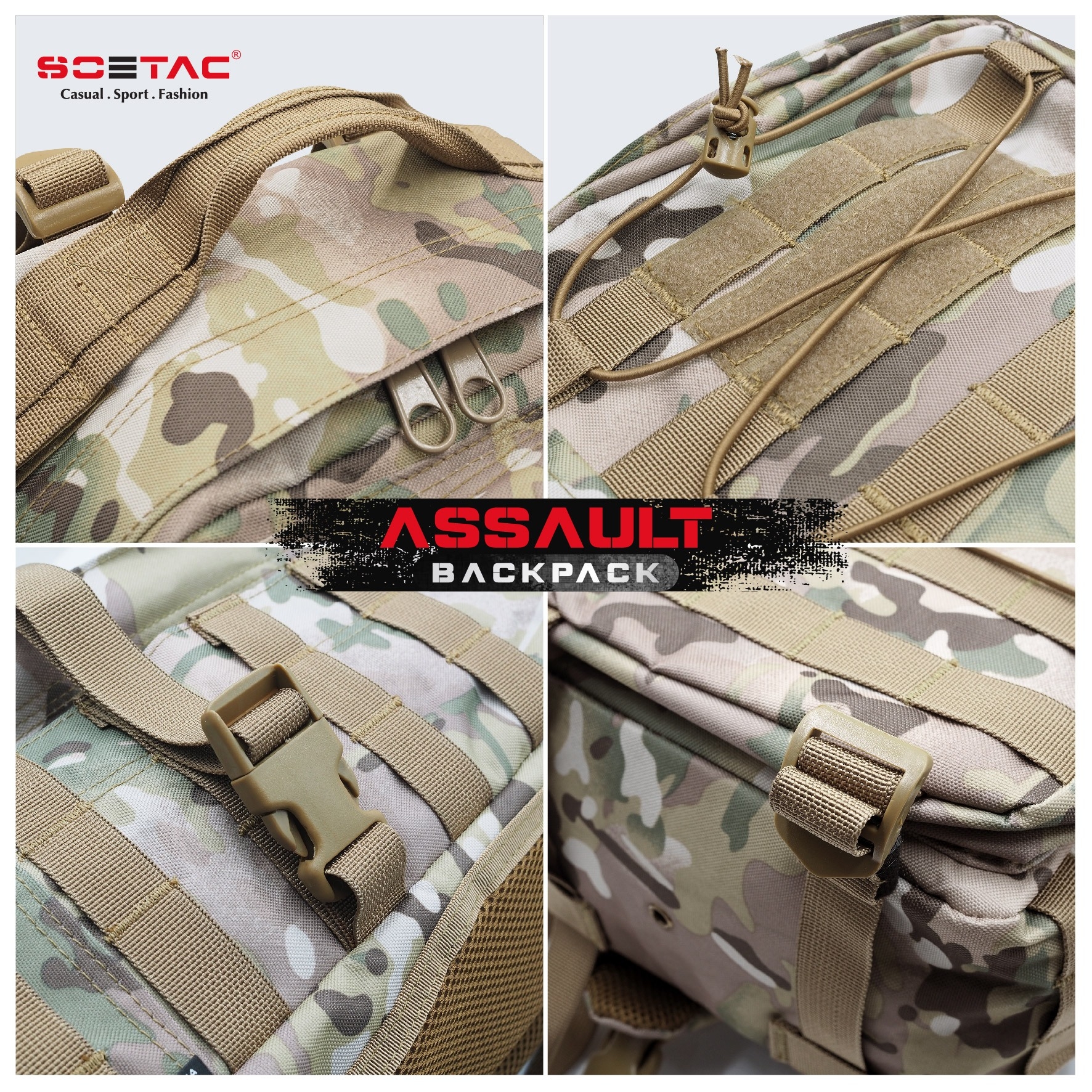 เป้ Assault Backpack ( SOETAC )