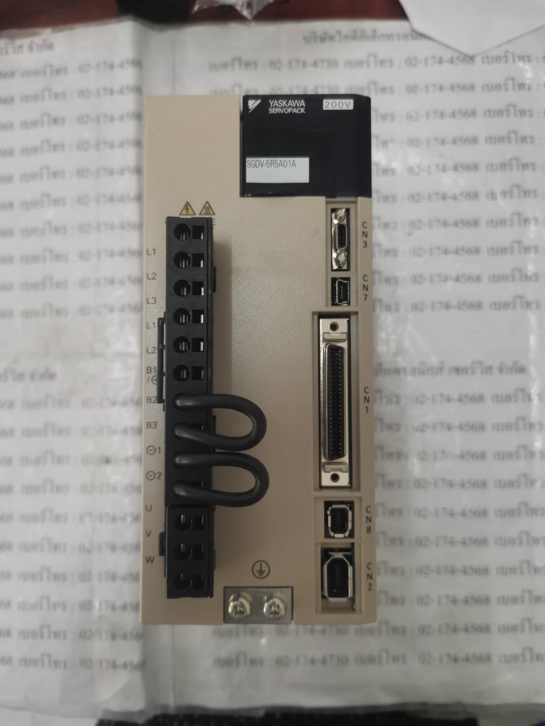 ซ่อม SGDV-5R5A01A DRIVE "YASKAWA"