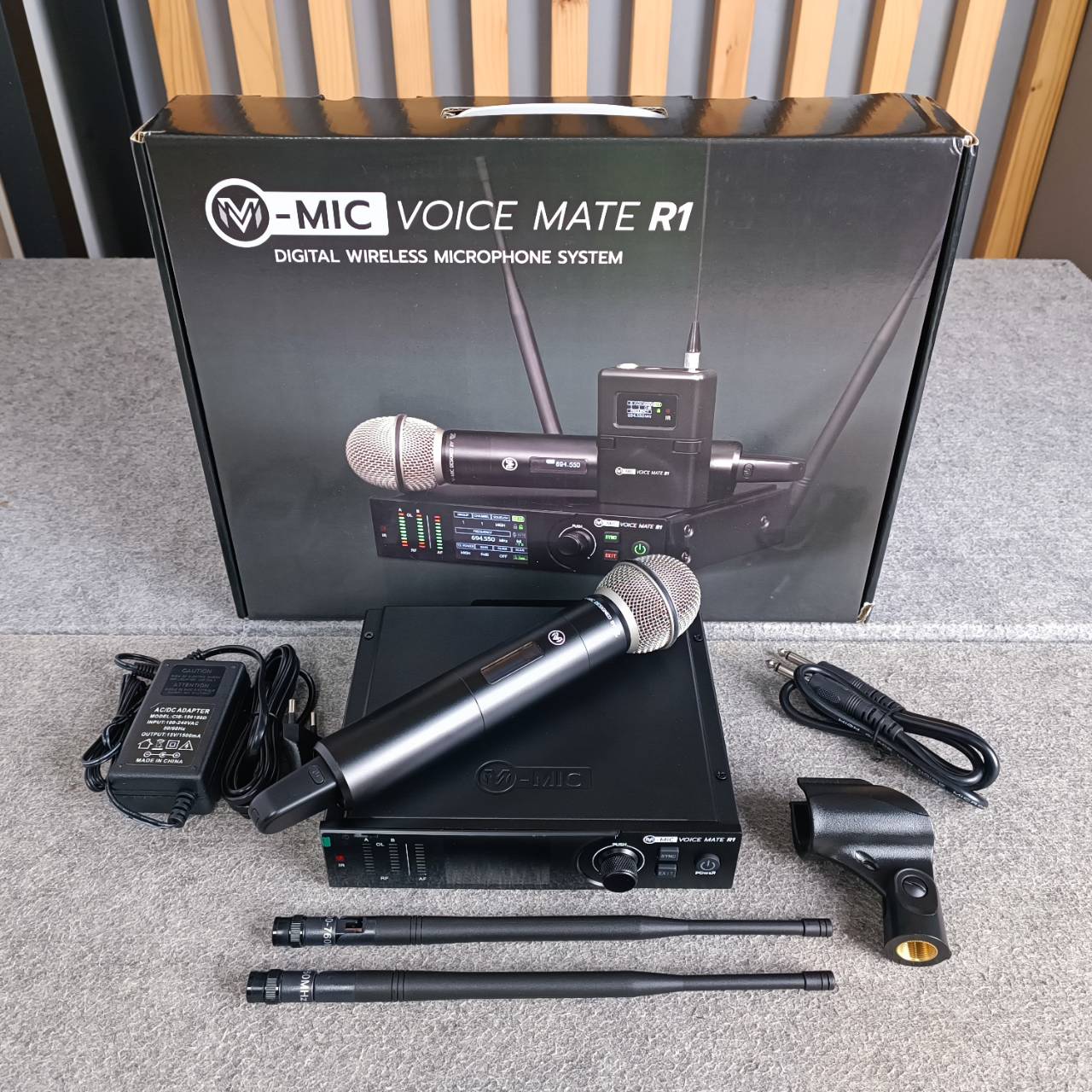 VL AUDIO V-MIC VOICE MATE R1 F1 ไมค์ลอยเดียว ไมค์ไร้สาย มือถือเดี่ยว ไมโครโฟน Microphone เอไอ-ไพศาล