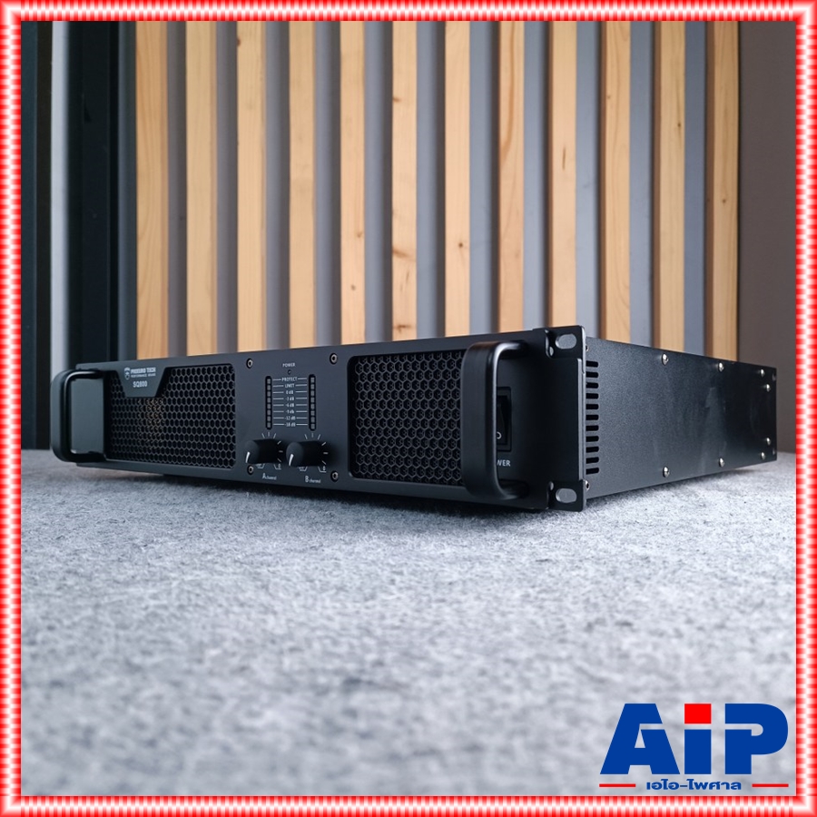 PROEUROTECH SQ-800 POWERAMP รุ่นใหม่ พาวเวอร์แอมป์ กำลังขยาย 800 วัตต์ โปรยูโรเทค แอมป์สนาม แอมป์ขยายลำโพงกลางแจ้ง SQ 800 SQ800 เอไอ-ไพศาล