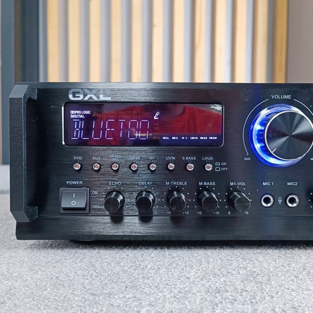 GXL GLA-9944 แอมป์+บูลทูส แอมป์ขยายเสียง แอมป์คาราโอเกะ Stereo Amplifier GLA 9944 GLA9944 เอไอ-ไพศาล