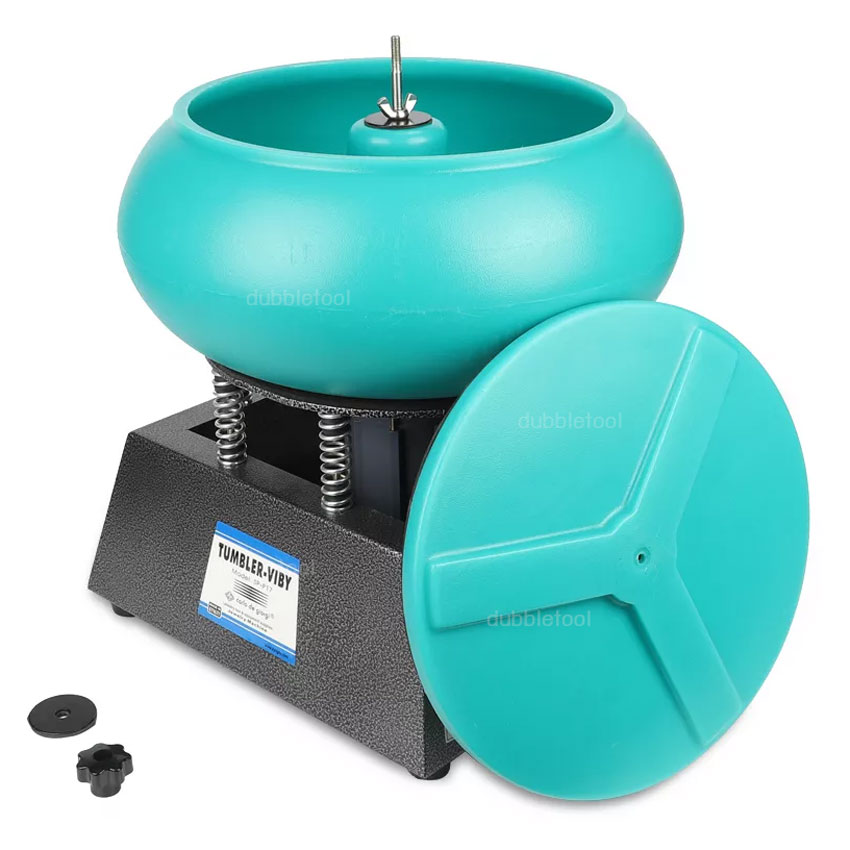 เครื่องเขย่า เครื่องเขย่าขัดเงา เครื่องเขย่าพลอย รุ่น SP-P 17 (นิ้ว) Inch vibration polishing machine