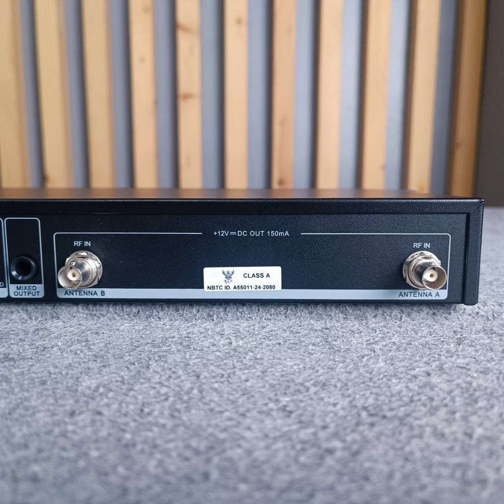 Relacart HR-32 ไมค์ลอยคู่ ไมค์ไร้สายคู่ ความถี่ UHF ไมโครโฟน ไมค์ไร้สาย ไมค์ลอย มือถือคู่ รีลาคาร์ท HR 32 HR32 เอไอ-ไพศาล