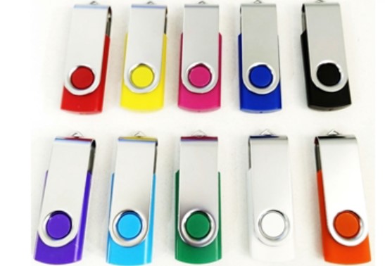 Usb flash drive สกรีน logo ฟรี Flash drive รุ่น หัวหมุนได้ ขนาด 1 gb 2 gb 4 gb ของที่ระลึกแจกลูกค้า 203471