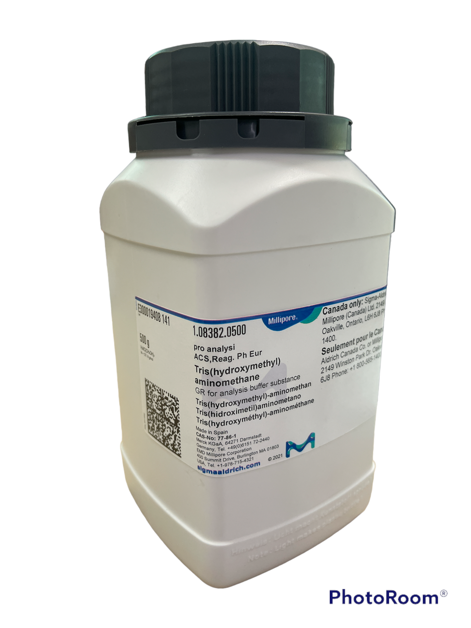 Tris (Hydroxymethyl) Aminomethane, 500 g -Merck