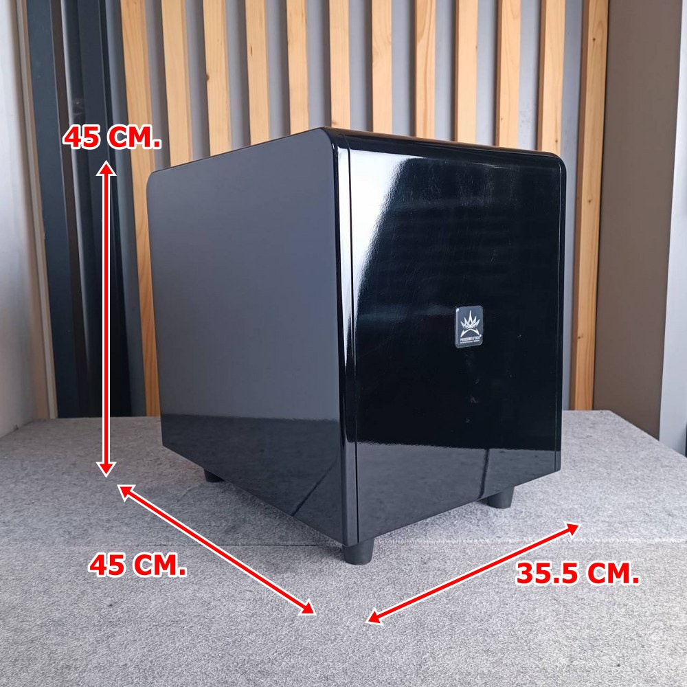 PROEUROTECH ACTIVE-123SW ตู้ซับมีขยาย ACTIVE 123SW ACTIVE123SW ตู้ลำโพงซับวูฟเฟอร์ Active Speaker 12นิ้ว เอไอ-ไพศาล