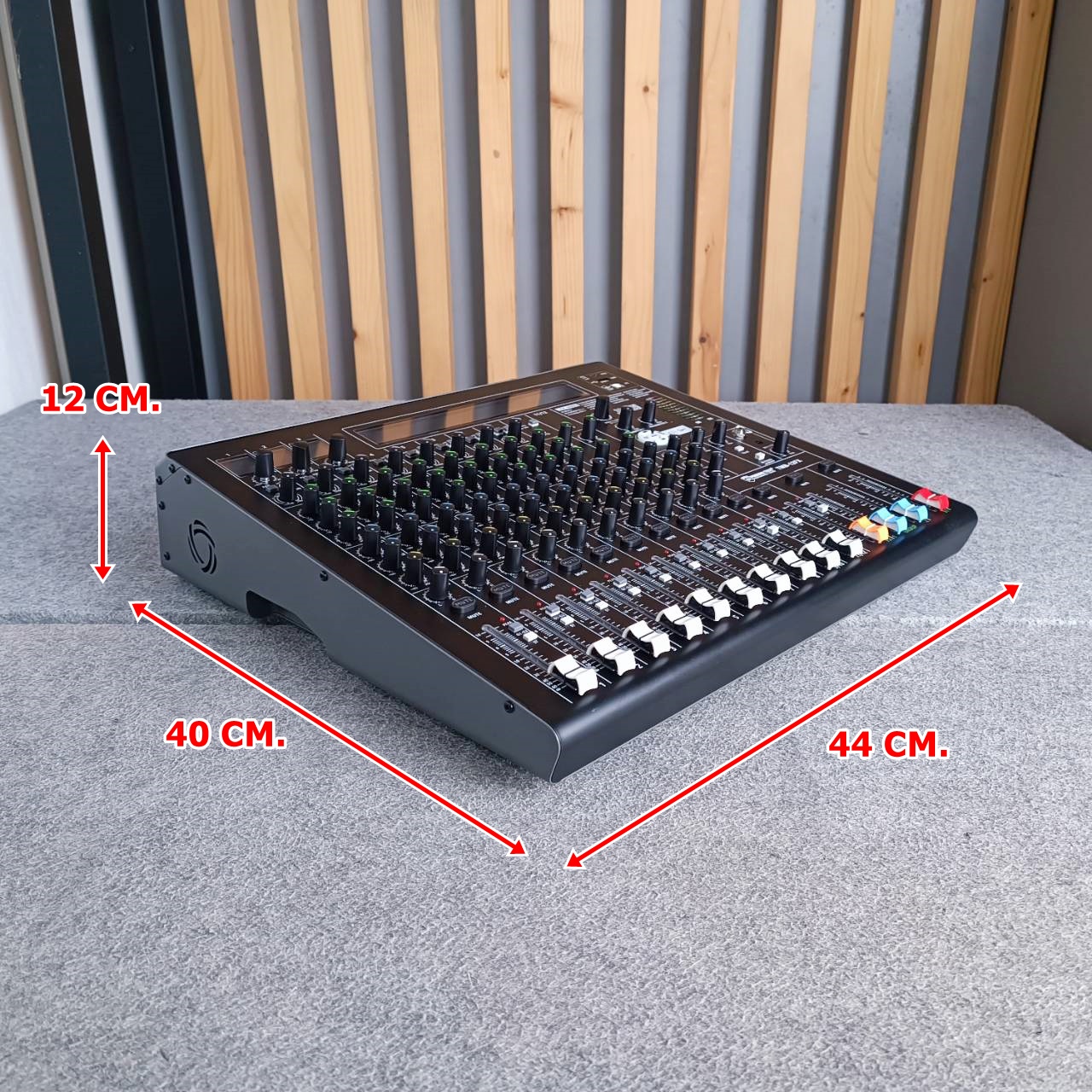 PROEUROTECH TMB-12FX MIXER มิกเซอร์ เอฟเฟคแท้ เครื่องปรับแต่งเสียง โปร ยูโรเทค TMB-12FX TMB-12FX เอไอ-ไพศาล