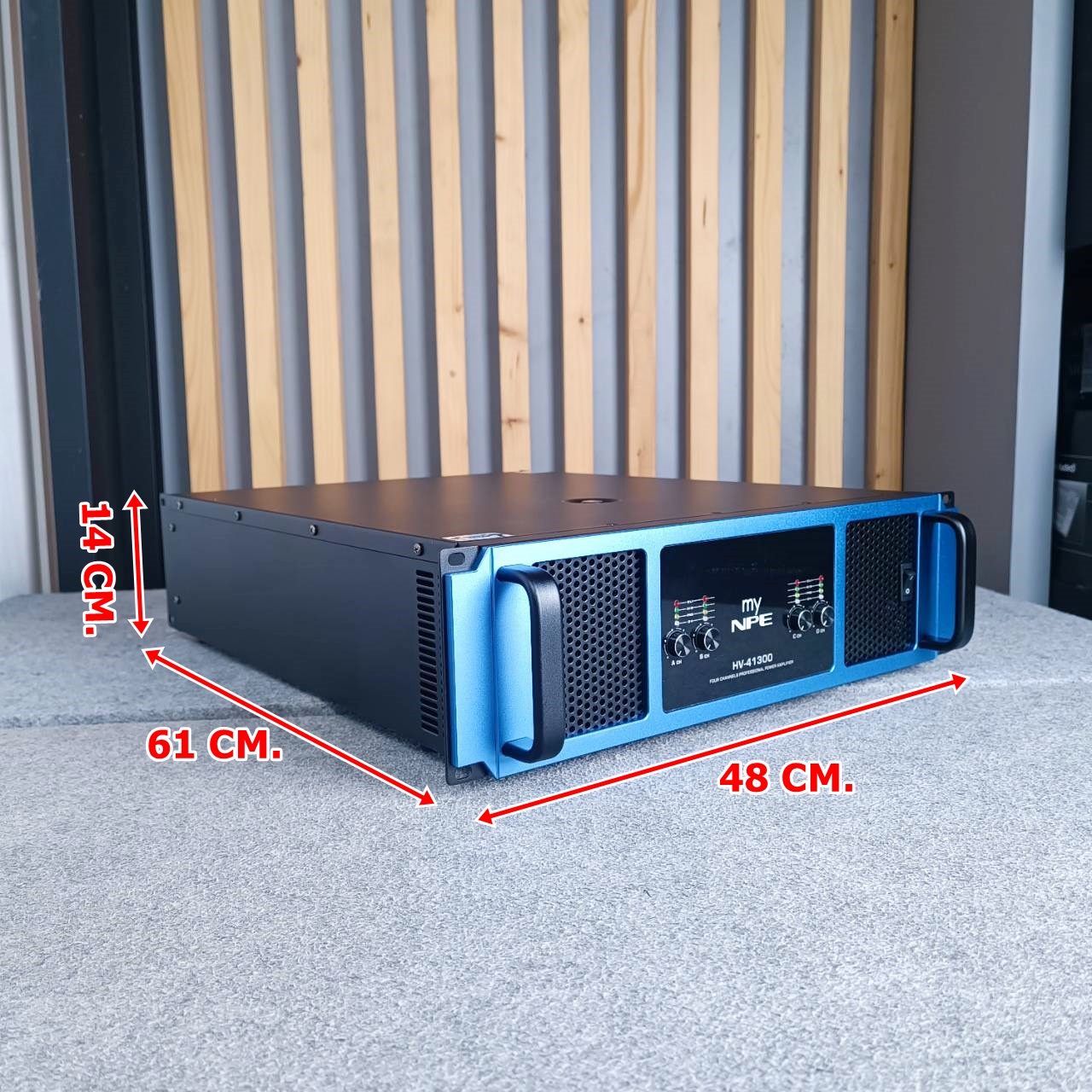 MYNPE HV-41300 POWERAMP 4CH เพาเวอร์แอมป์ POWER AMP 4 แชนแนล HV41300 HV 41300 MY NPE เอไอ-ไพศาล