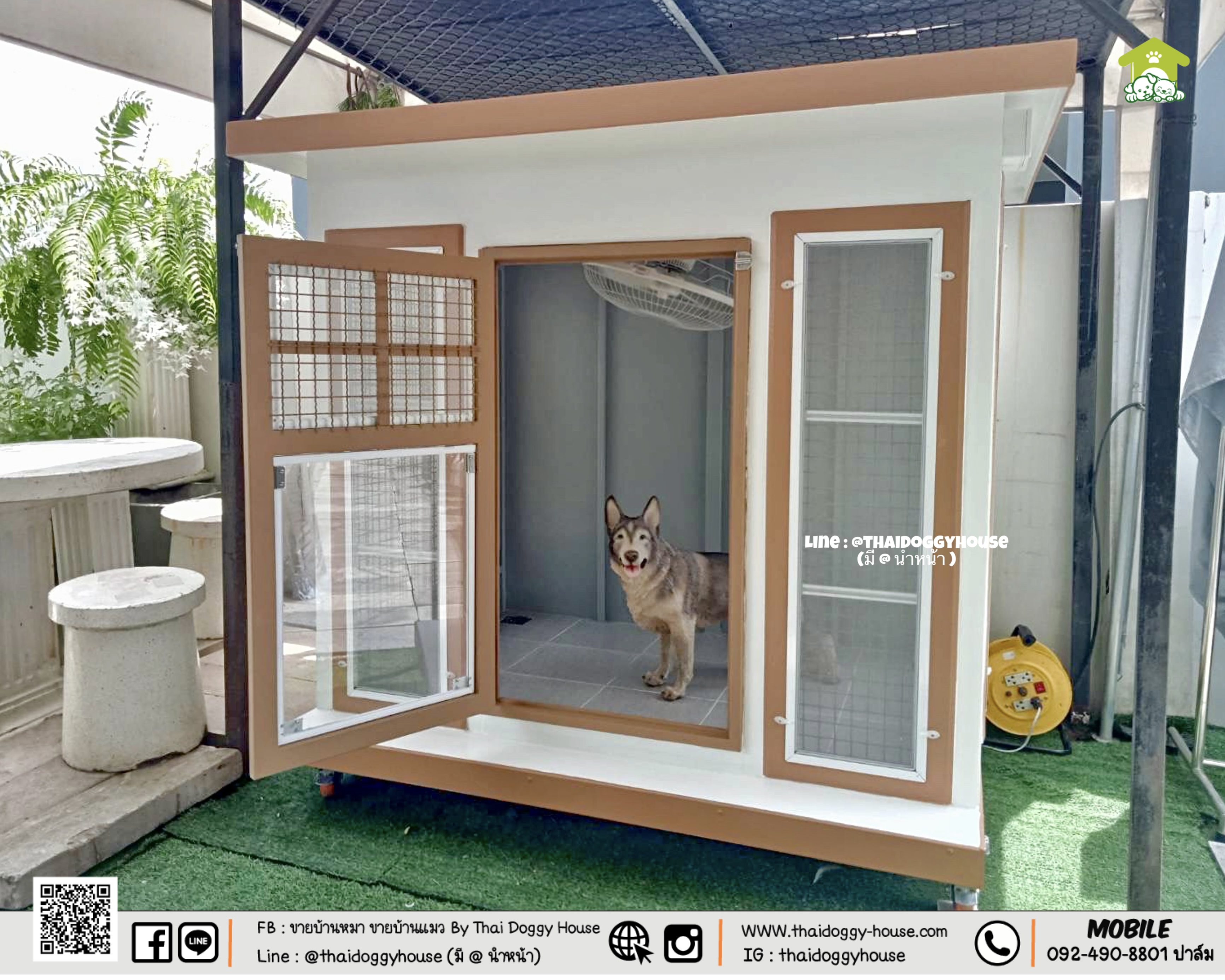 บ้านหมา บ้านแมว " 𝐁𝐎𝐗 𝐒𝐓𝐘𝐋𝐄 𝐁𝐘 𝐓𝐇𝐀𝐈 𝐃𝐎𝐆𝐆𝐘 𝐇𝐎𝐔𝐒𝐄 " &#x