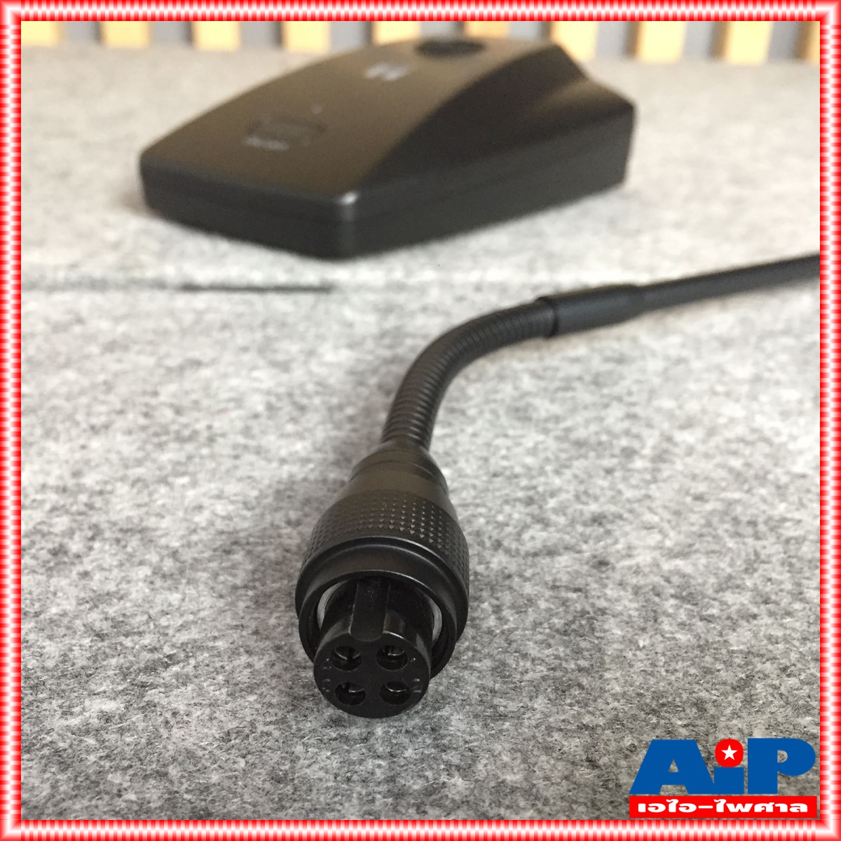 TOA ไมค์ประชาสัมพันธ์ รุ่น EM-380 AS ไมค์ตั้งโต๊ะ EM380 ไมค์ประกาศ พร้อมสาย 7.5เมตร โตอะ EM 380 ไมค์ประชุม เอไอ-ไพศาล