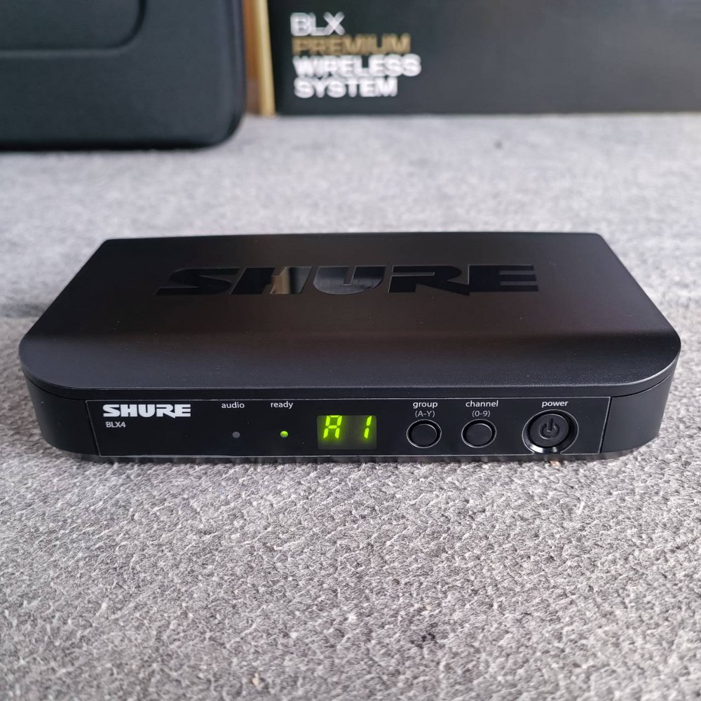 SHURE BLX24TH/SM58-M19ไมค์ลอย ไมโครโฟนไร้สาย มือถือเดี่ยว Microphone ชัวร์ BLX24TH/SM58 M19 BLX24TH/SM58M19 เอไอ-ไพศาล+++