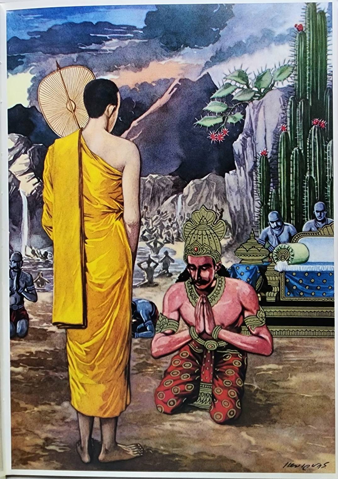 ภาพวิจิตรมรดกไทย ชุด พระมาลัย 027526