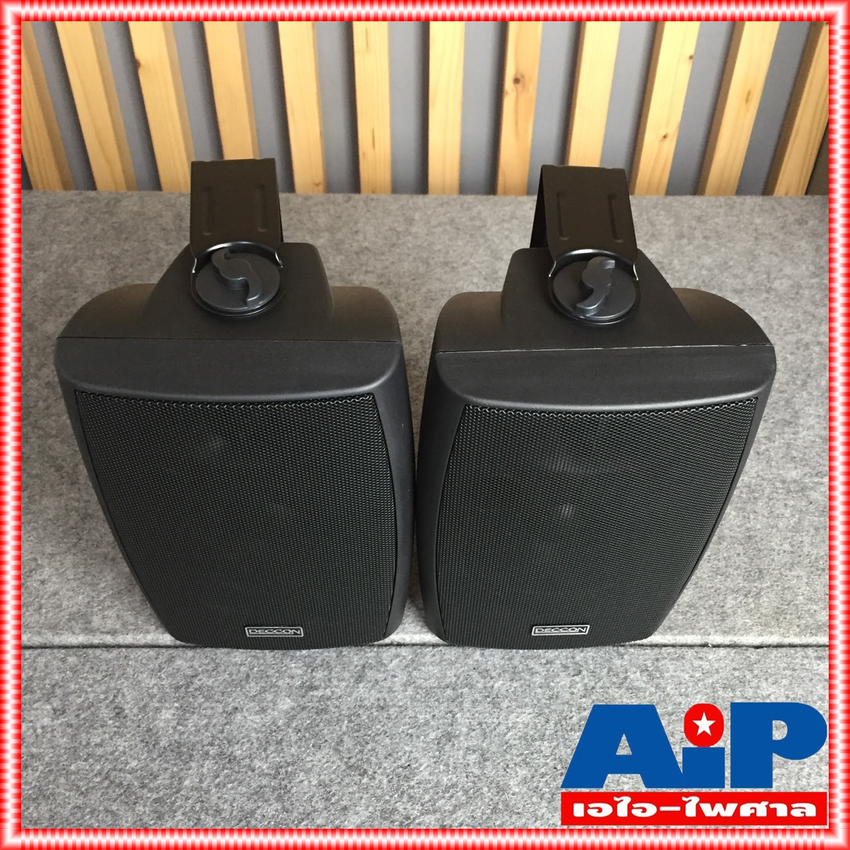 1 คู่ สีดำ DECCON sern-5B ตู้ลำโพงแขวน 5นิ้ว sern5B sern 5B ตู้ ลำโพง แขวนผนัง sern-5 เอไอ-ไพศาล