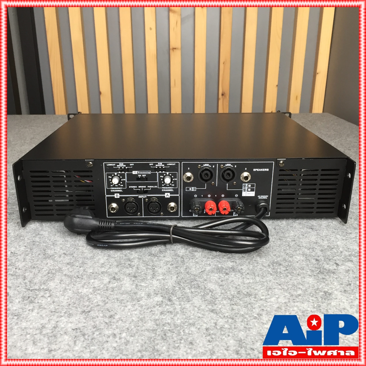 MICROTECH MT-3800 poweramp พาวเวอร์แอมป์ กำลังวัตต์ 350W ที่8 โอห์ม/ กำลังวัตต์ 550W ที่4โอห์ม MT3800 MT 3800 เอไอ-ไพศาล