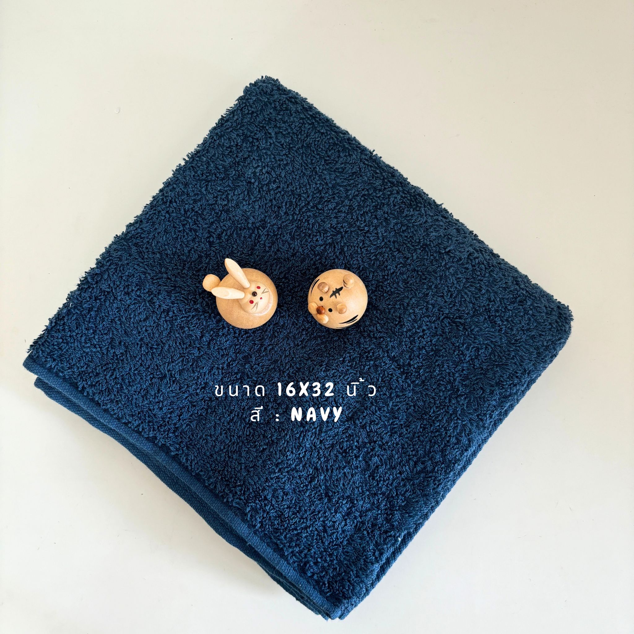 🍀HAVEN Towel SILVER SOFT Cotton 100% ผ้าเช็ดผม ผ้าขนหนู ผ้าคอตตอน 100% ขนาด 16 x 32 นิ้ว HAVEN แท้💯SILVER SOFT