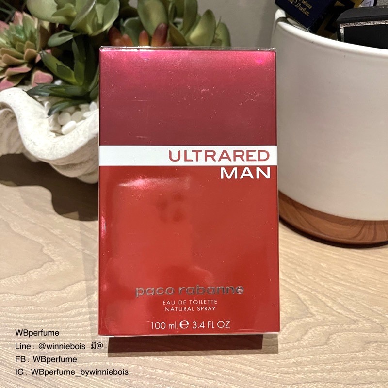 น้ำหอมแท้100% Paco Rabanne Ultrared Men edt 100ml