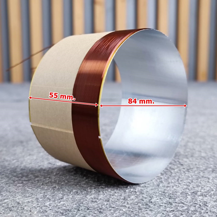 อลูมิเนียม วอยซ์ เบอร์84 อลูมิเนียม วอยซ์ทั่วไป วอยซ์เทียบเบอร์84 VOICE COIL วอยล์ ลำโพง ดอกลำโพง อะไหล่ลำโพง เอไอ-ไพศาล