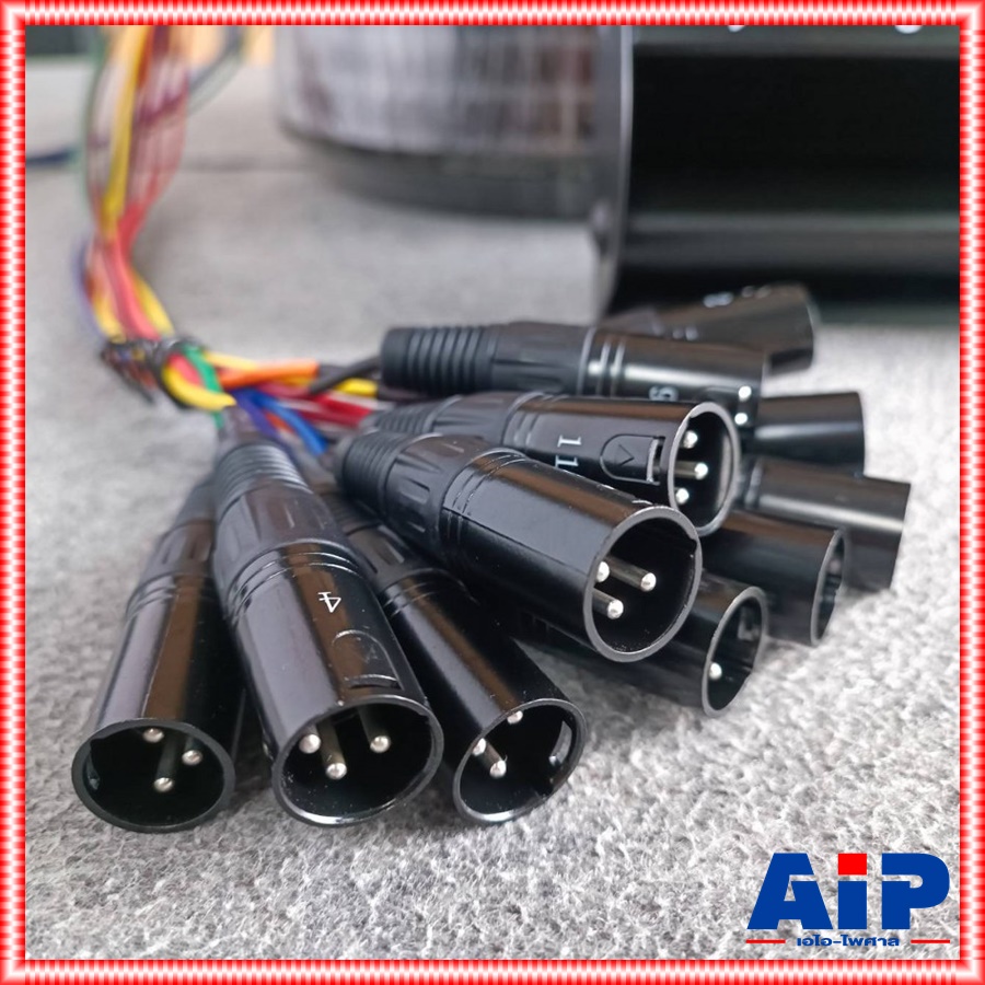 สายมัลติคอร์ SUN RISE SBC-16X-100FT 12IN4OUT 30เมตร สายสัญญาณเสียง SBC 16X 100FT SBC16X/100FT เอไอ-ไพศาล