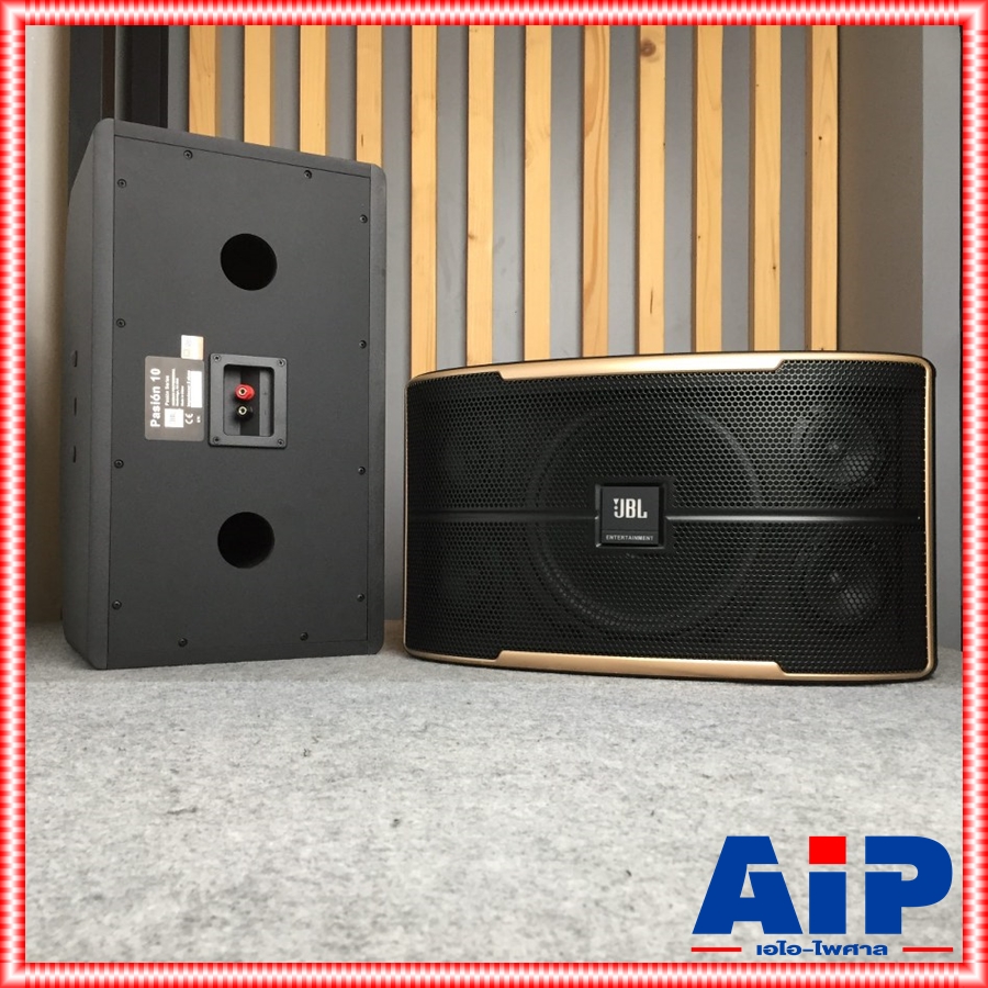 JBL PASION10-PAK ตู้ลำโพงคาราโอเกะ 10นิ้ว 3 ทาง 200 วัตต์ 8 โอหม์ เป็นตู้แบบ Passive 3-way bass-reflex full-range เอไอ-ไพศาล +++