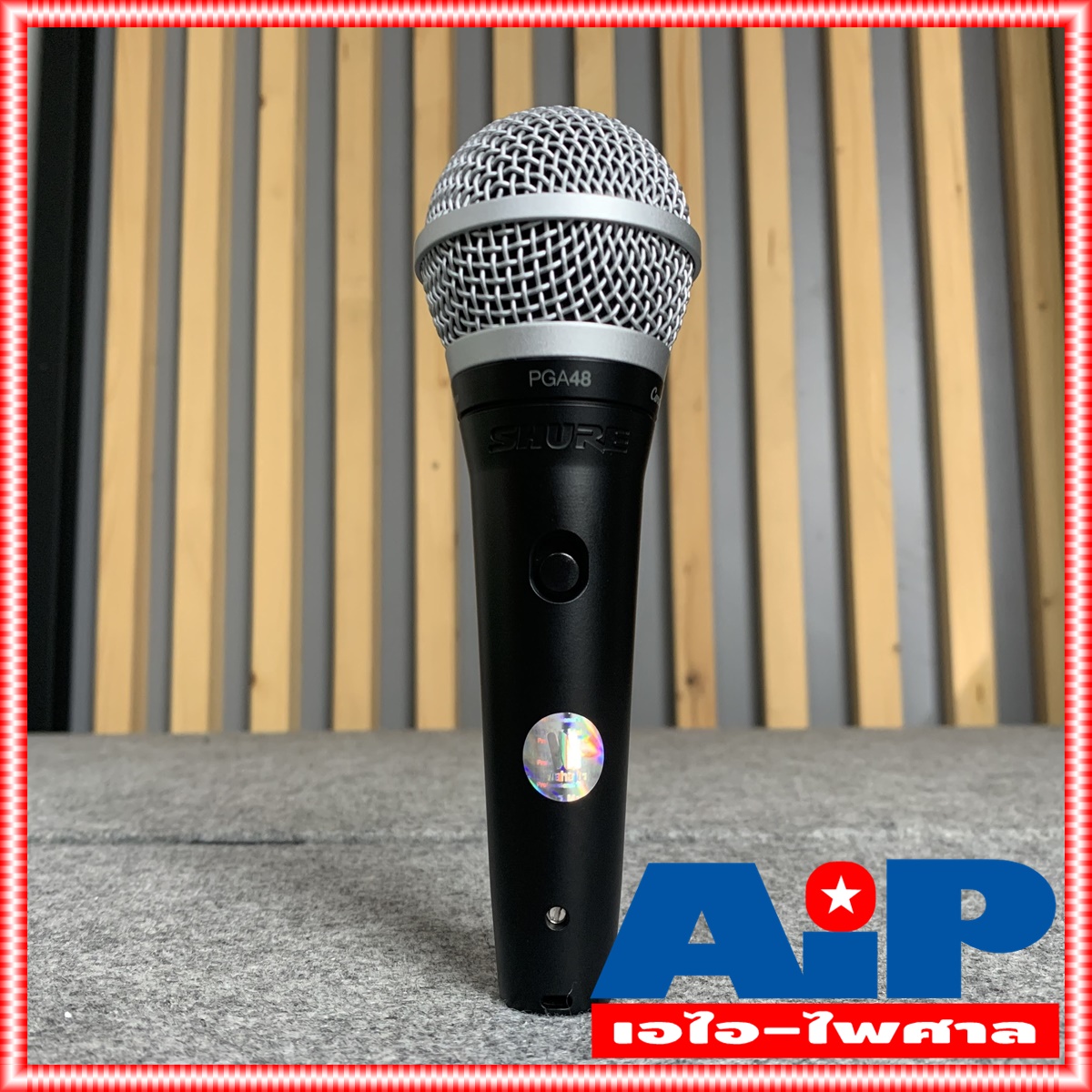 SHURE แท้ รุ่น PGA48-LC *แท้มหาจักร* PGA48 PGA-48 Dynamic Microphone +++ ชัวร์ ไมค์ ไมค์สาย ไมค์ร้อง