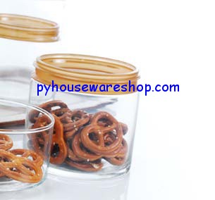 ขวดโหลแก้วดูโอมีซิลิโคนริงพร้อมฝาแก้วขนาด 540 และ 855 มล.,ขวดโหล Duo Jar with Silicone Ring and Glass Cover