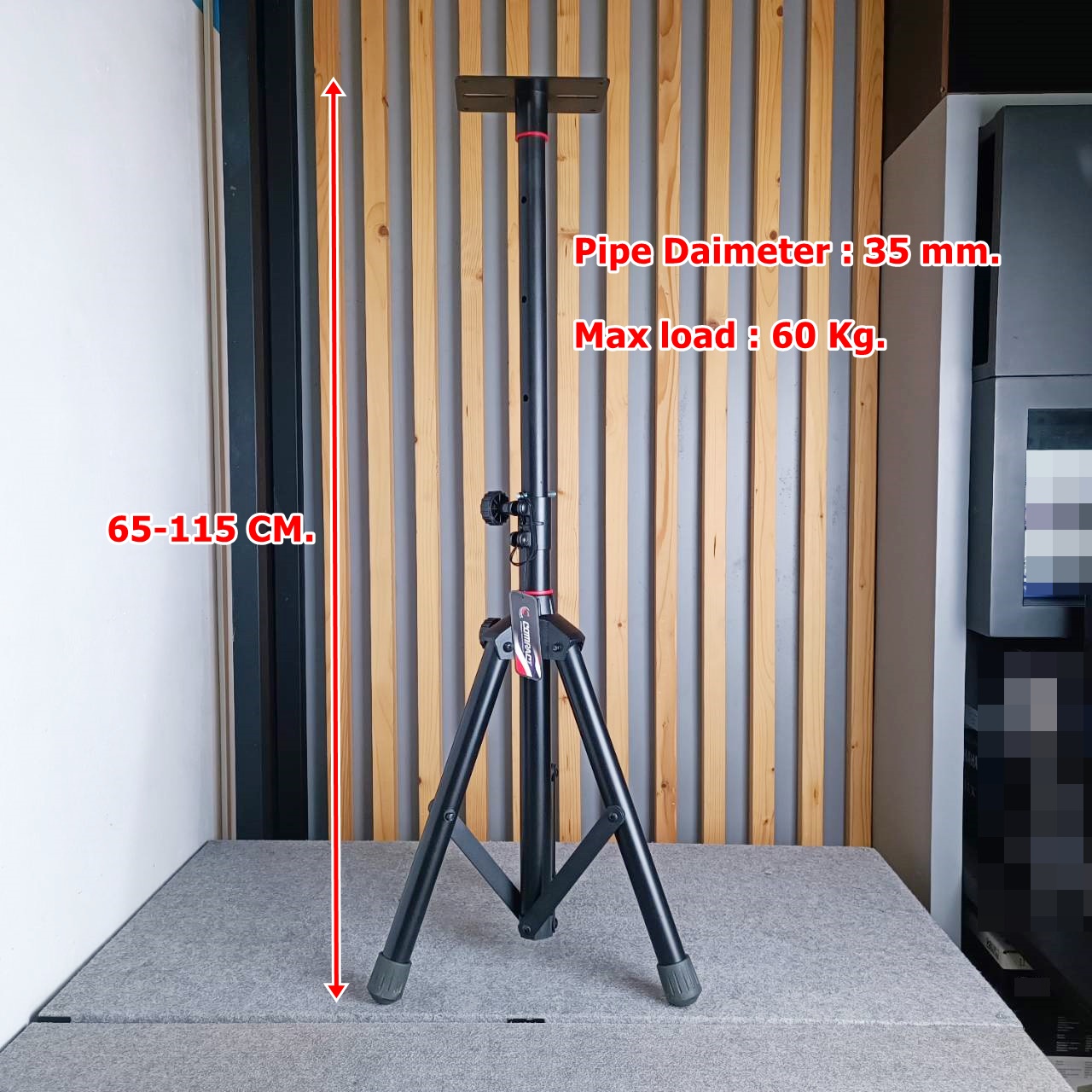 COMPACT SPB-2025 ขาตั้งลำโพง คอมแพ็ค ขาตั้งลำโพง SPB 2025 SPB2025 ขาตั้งตู้ลำโพง ขาลำโพง com pact เอไอ-ไพศาล