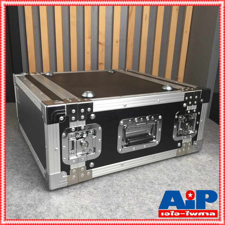 COMPACT RACK เครื่องเสียง SD4U 2ฝาหน้า-หลัง ลึก16นิ้ว ผิวสีดำ แร็คเครื่องเสียง แร็ค คอมแพ็ค แร็คใส่อุปกรณ์ แร็คใส่แอมป์ SD4 U SD-4U