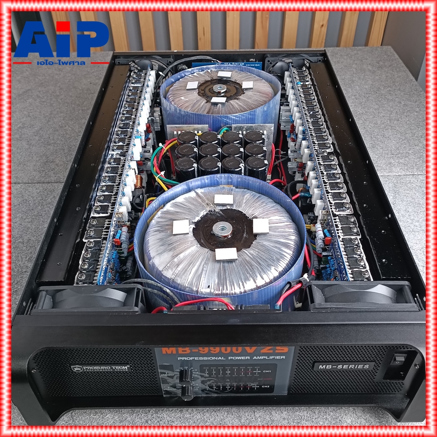 PROEUROTECH MB-9900 POWERAMP PROEURO TECH MB 9900VZ POWER AMP เครื่องขยายเสียง เพาเวอร์แอมป์ MB-9900 MB9900 MB 9900 เอไอ-ไพศาล