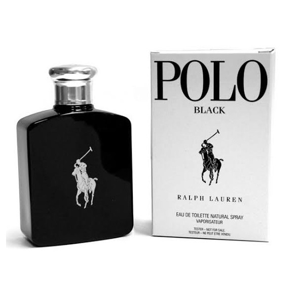 น้ำหอมแท้100% RALPH LAUREN Polo Black EDT 125 mL Tester