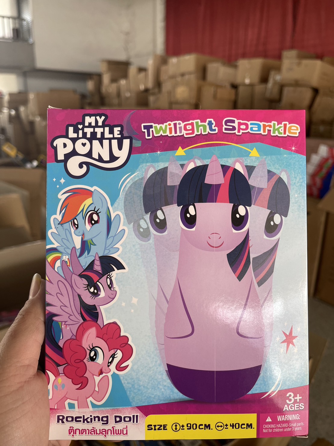 0302 สินค้าเป่าลม ล้มลุกโพนี่เป่าลม ล้มลุกเป่าลม ลิขสิทธิ์ถูกต้อง ปลีกชิ้นละ