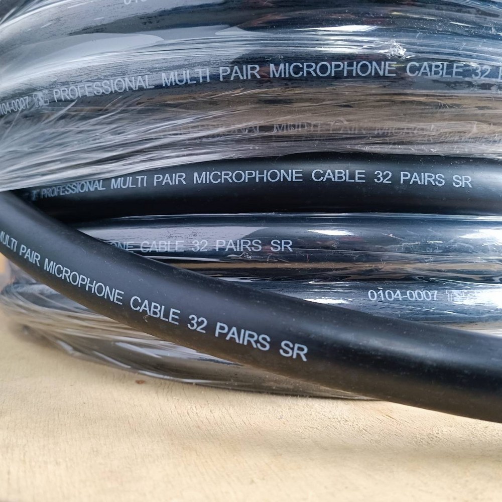 ลดล้างสต็อค ขด20เมตร สายมัลติคอร์TSL 32คอร์ สายคอร์ สายสัญญาณเสียง Multicore Cable 32Core TSL Cable เอไอ-ไพศาล