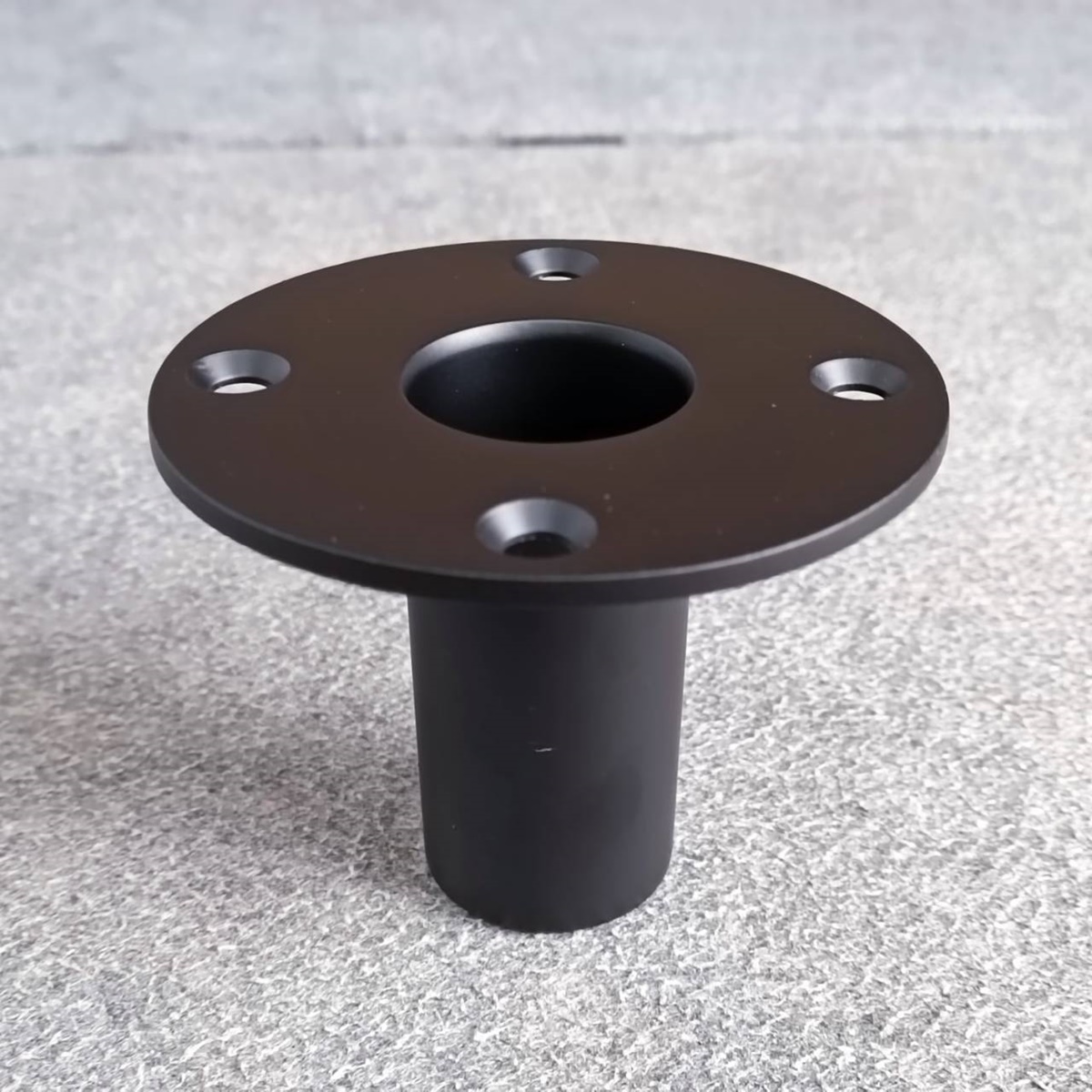 1อัน แป้นสวมขาตั้งลำโพง อลูมิเนียม 909H06 แป้นสวมลำโพง แป้นท้ายตู้ลำโพง 909 H06 แป้นขาตั้งตู้ เอไอ-ไพศาล