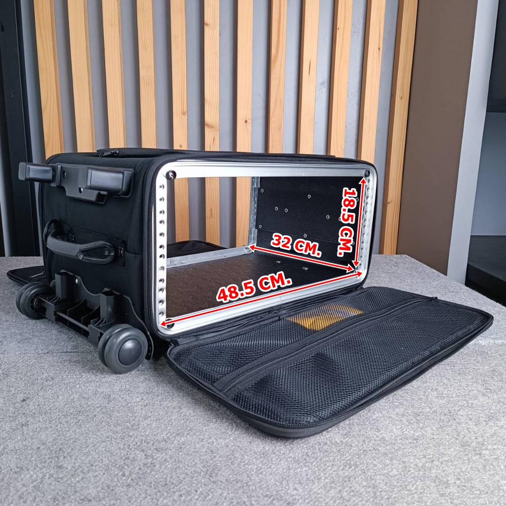 SOUNDCRAFT RACK / กระเป๋า LYMIC4UW มีล้อ UI-24 LYMIC 4 UW แร็คเครื่องเสียง UI 24 UI24 กล่องเก็บเครื่องเสียง เอไอ-ไพศาล