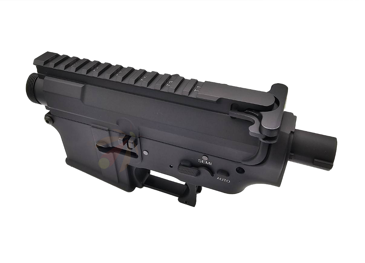 E&C METAL SLIDER POLYMER FRAME For M4/M16 AEG Rifle (BK)
