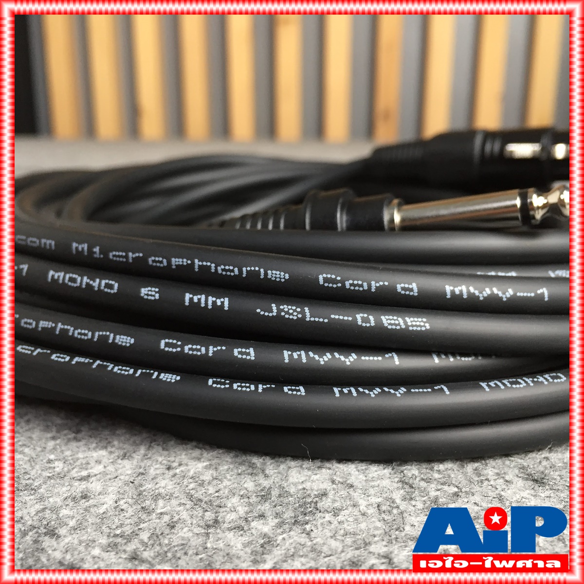 ยาว 10เมตร สายไมค์ DYNACOM J085 XLR เมีย - PHONE MONO สายสัญญาณ CANNON เมีย ออก ปลั๊กโฟน ผู้ สายต่อไมค์